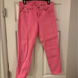 J Crew toothpick ankle cut pant